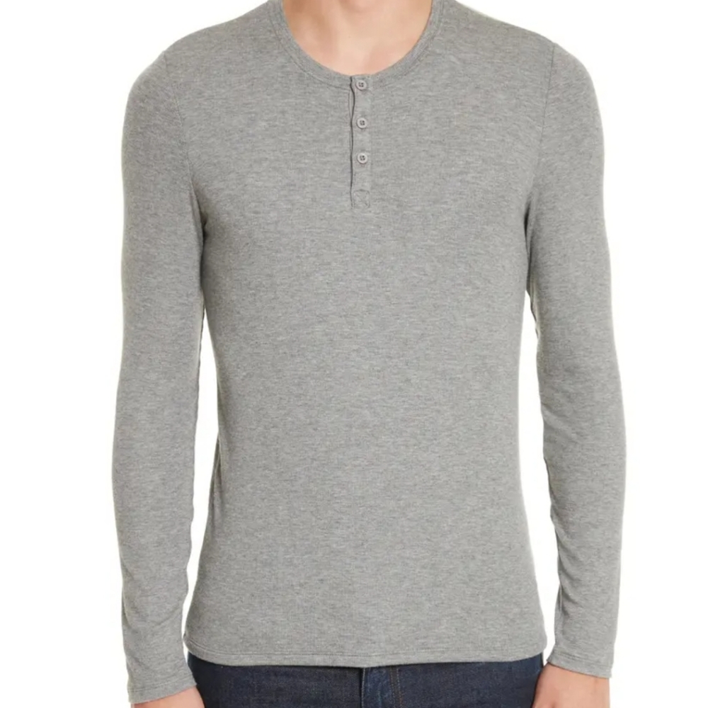 ATM ANTHONY THOMAS MELILLO Long Sleeve Rib Henley